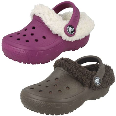 winter crocs for girls.